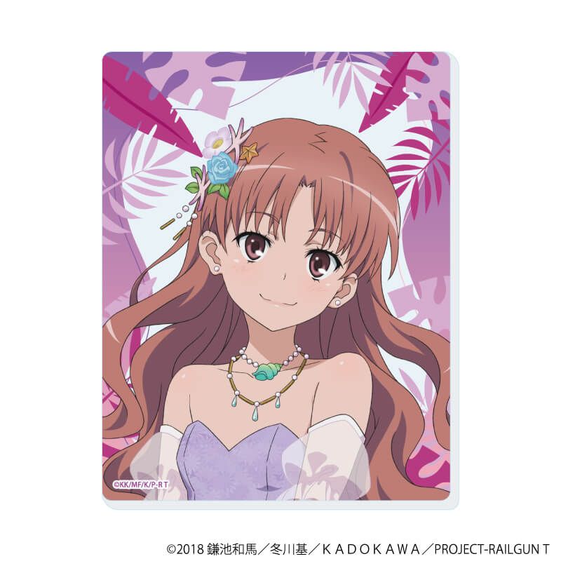 アクリルカード「とある科学の超電磁砲Ｔ」04/マーメイドドレスver. コンプリートBOX(全6種)(描き下ろしイラスト)