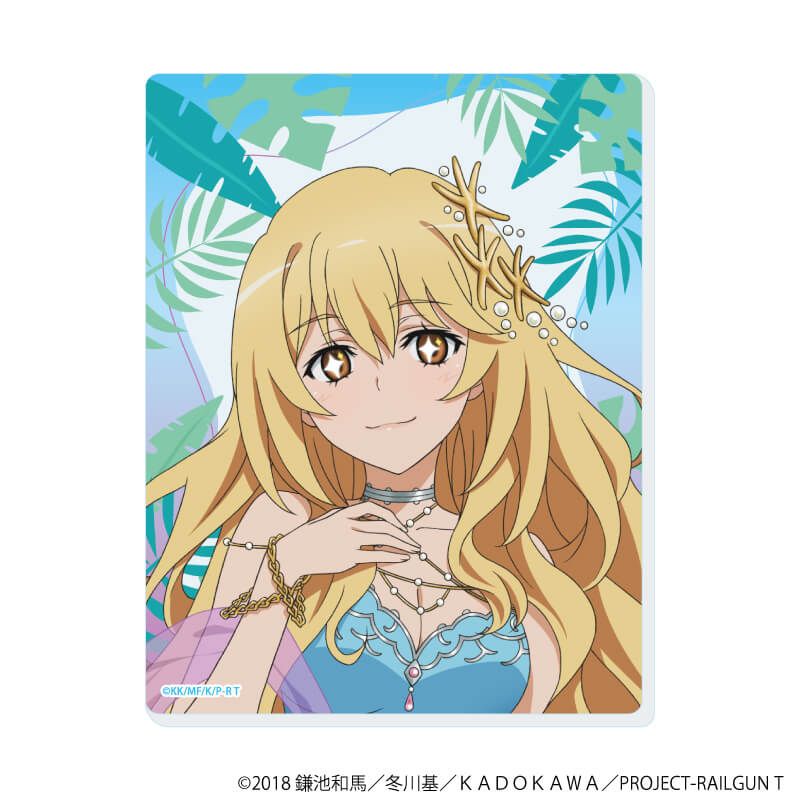 アクリルカード「とある科学の超電磁砲Ｔ」04/マーメイドドレスver. ブラインド(6種)(描き下ろしイラスト)