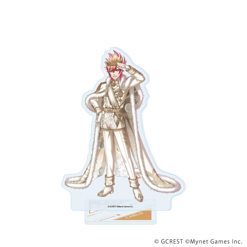 アクリルスタンド「夢王国と眠れる100人の王子様」102/カルロ(公式イラスト)