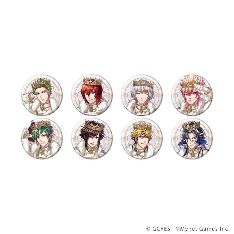 ホログラム缶バッジ(57mm)「夢王国と眠れる100人の王子様」17/ブラインド(8種)(公式イラスト)