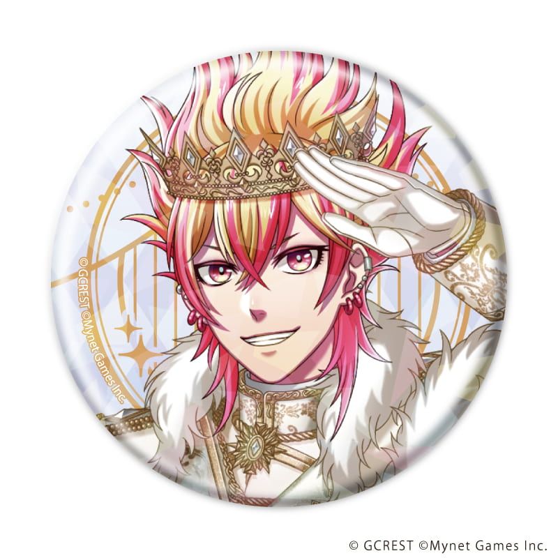 ホログラム缶バッジ(57mm)「夢王国と眠れる100人の王子様」17/ブラインド(8種)(公式イラスト)