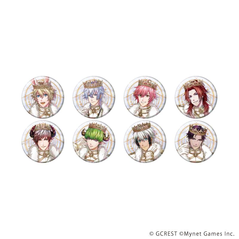 ホログラム缶バッジ(57mm)「夢王国と眠れる100人の王子様」16/ブラインド(8種)(公式イラスト)