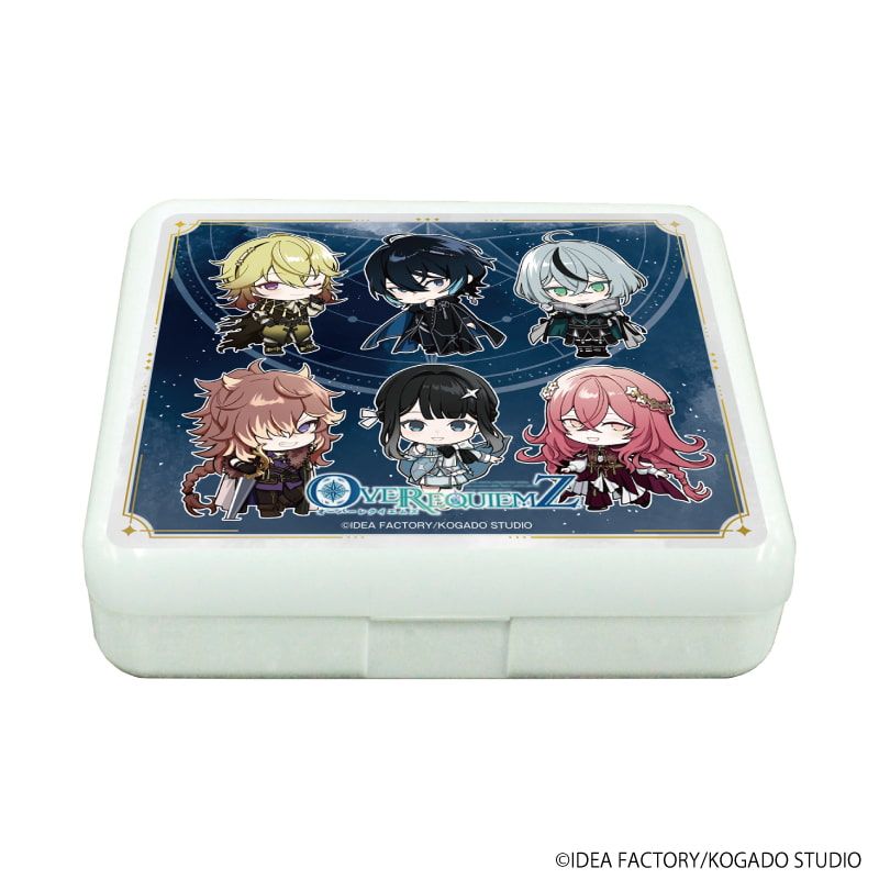 小物ケース「OVER REQUIEMZ」01/ちびキャラ集合デザイン(公式イラスト)