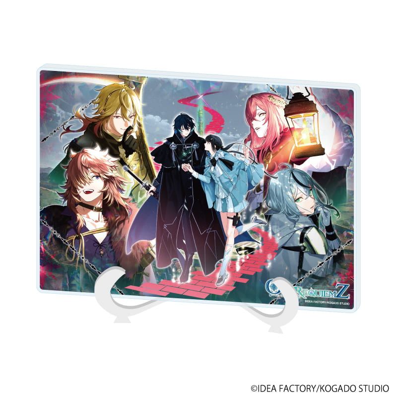 アクリルアートボード(A5サイズ)「OVER REQUIEMZ」01/キービジュアル(公式イラスト)