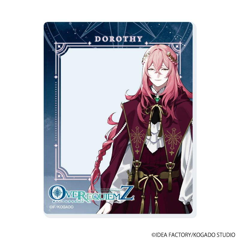 アクリルカード「OVER REQUIEMZ」01/コンプリートセット(全6種)(公式イラスト)