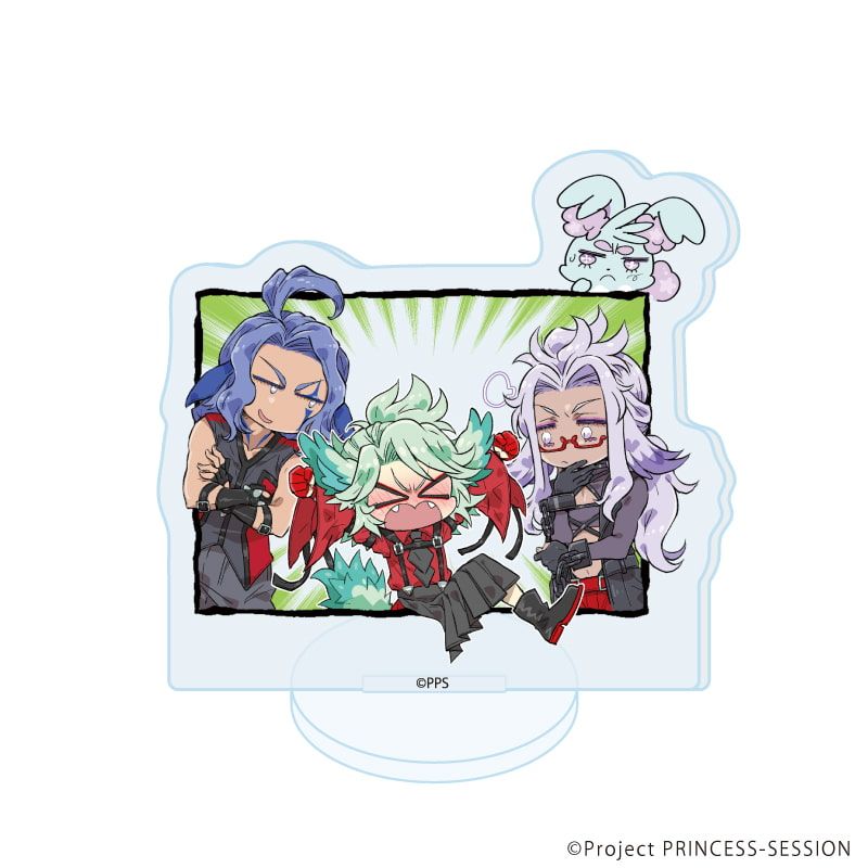 アクリルぷちスタンド「TVアニメ『プリンセッション・オーケストラ』」03/コンプリートセット(全10種)(公式イラスト)