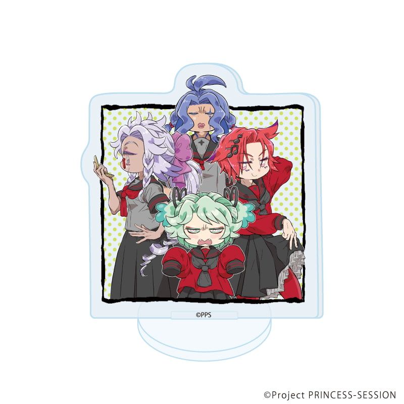 アクリルぷちスタンド「TVアニメ『プリンセッション・オーケストラ』」03/コンプリートセット(全10種)(公式イラスト)