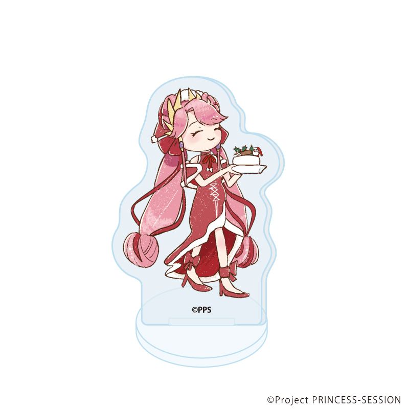 アクリルぷちスタンド「TVアニメ『プリンセッション・オーケストラ』」02/コンプリートセット(全10種) クリスマスVer.(グラフアートイラスト)