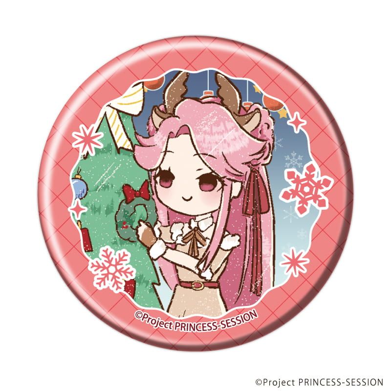 缶バッジ「TVアニメ『プリンセッション・オーケストラ』」03/コンプリートセット(全10種) クリスマスVer.(グラフアートイラスト)