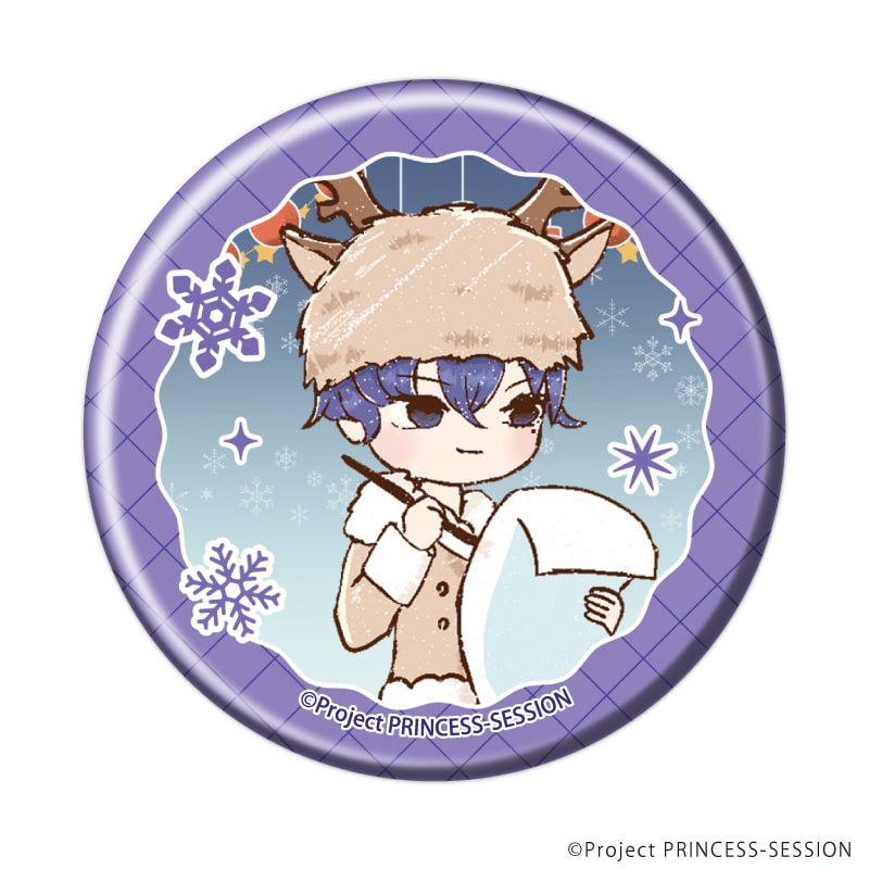 缶バッジ「TVアニメ『プリンセッション・オーケストラ』」03/コンプリートセット(全10種) クリスマスVer.(グラフアートイラスト)