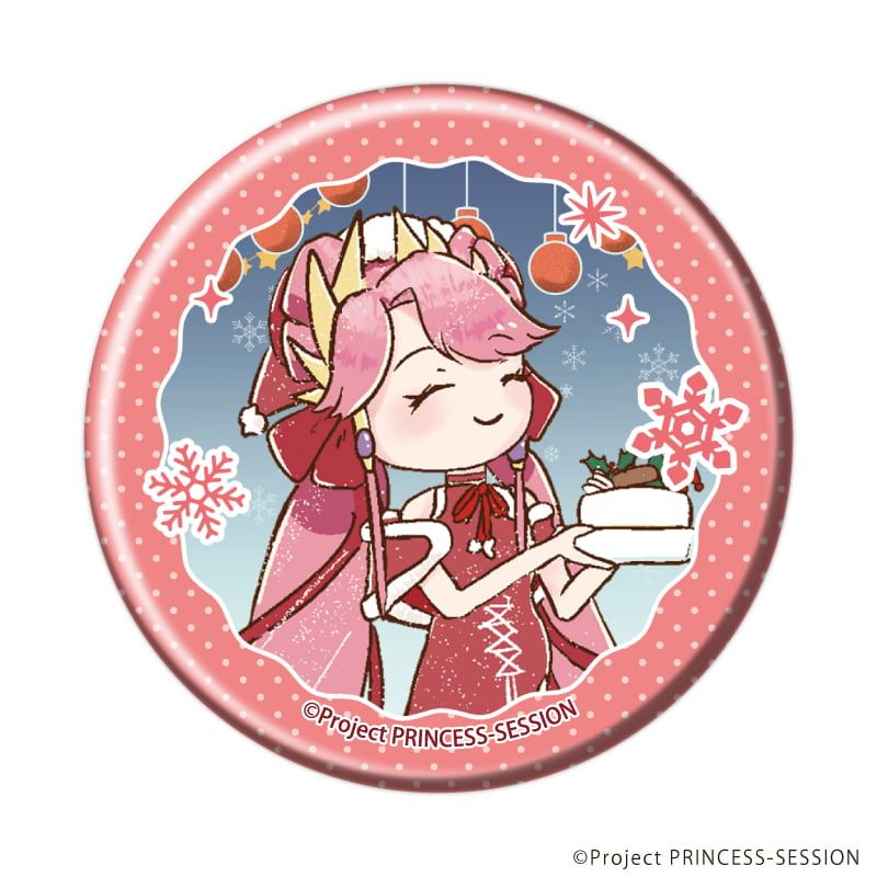 缶バッジ「TVアニメ『プリンセッション・オーケストラ』」03/コンプリートセット(全10種) クリスマスVer.(グラフアートイラスト)