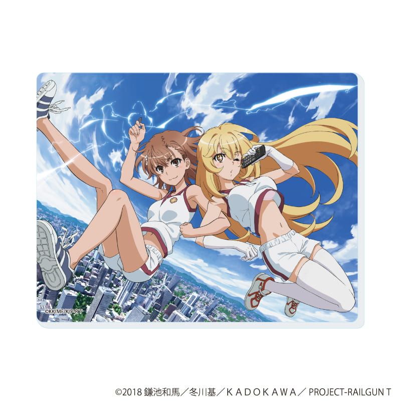 アクリルカード「とある科学の超電磁砲Ｔ」05/コンプリートセット(全5種)(場面写イラスト)