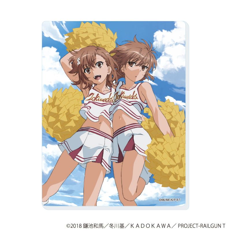 アクリルカード「とある科学の超電磁砲Ｔ」05/コンプリートセット(全5種)(場面写イラスト)