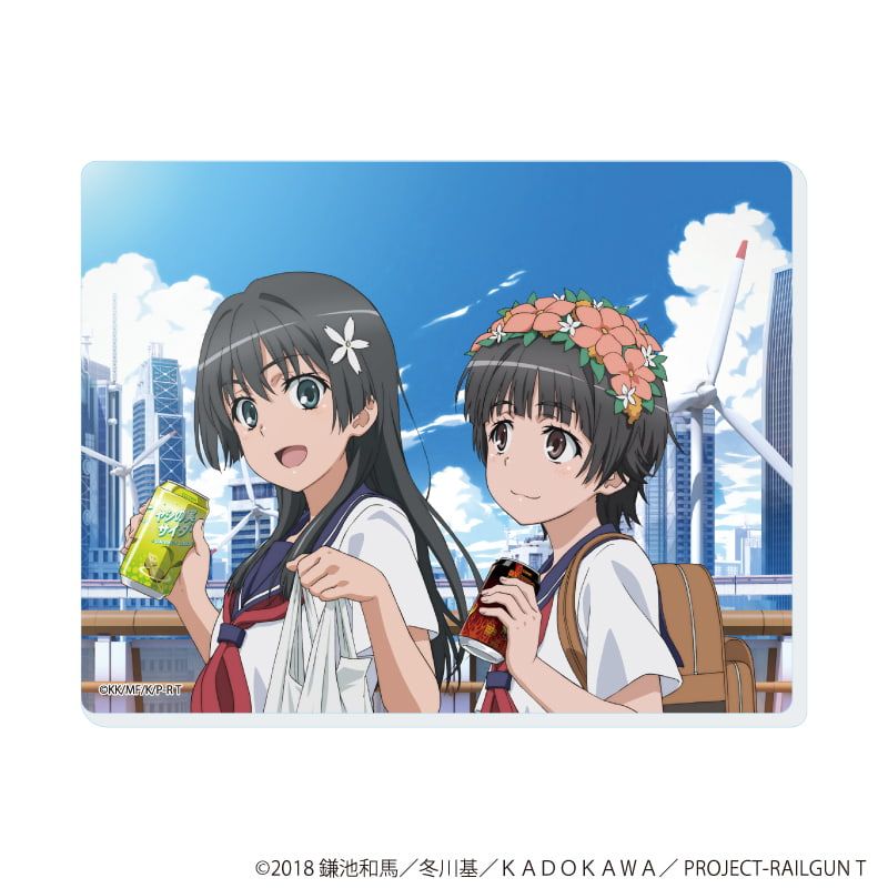 アクリルカード「とある科学の超電磁砲Ｔ」05/コンプリートセット(全5種)(場面写イラスト)