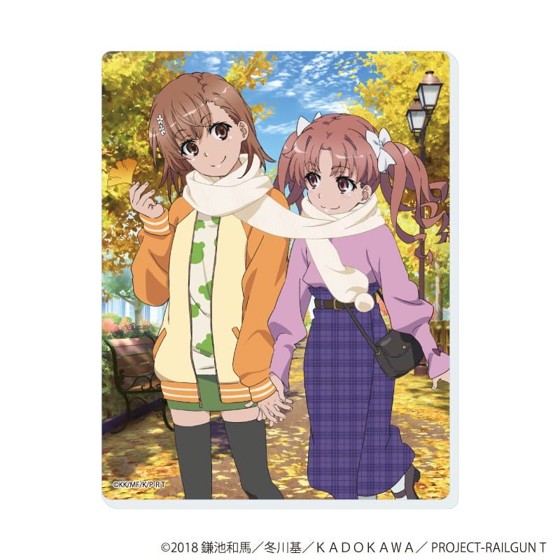 アクリルカード「とある科学の超電磁砲Ｔ」05/コンプリートセット(全5種)(場面写イラスト)