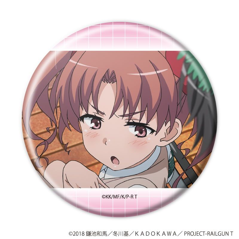 缶バッジ「とある科学の超電磁砲Ｔ」28/コンプリートセット(全5種)(場面写イラスト)