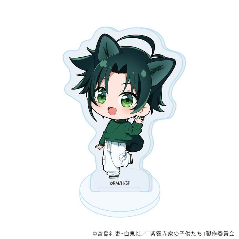 アクリルぷちスタンド「TVアニメ『紫雲寺家の子供たち』」01/犬ver. コンプリートセット(全5種)(ミニキャライラスト)