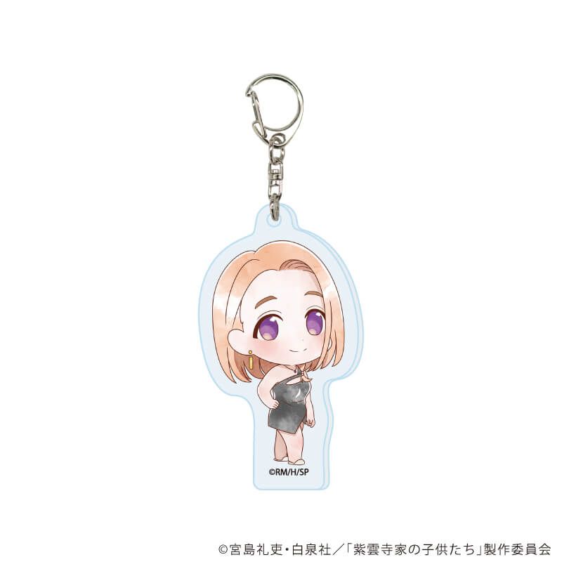 アクリルキーホルダー「TVアニメ『紫雲寺家の子供たち』」01/コンプリートセット(全5種)(公式イラスト)
