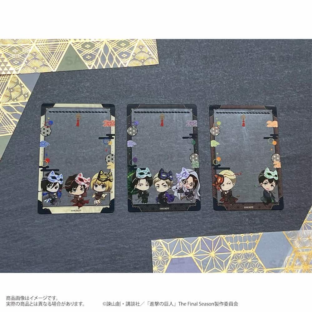 TVアニメ『進撃の巨人』 アクリルカード（きゃらほっぴん！）狐面ver. ライナー＆ベルトルト