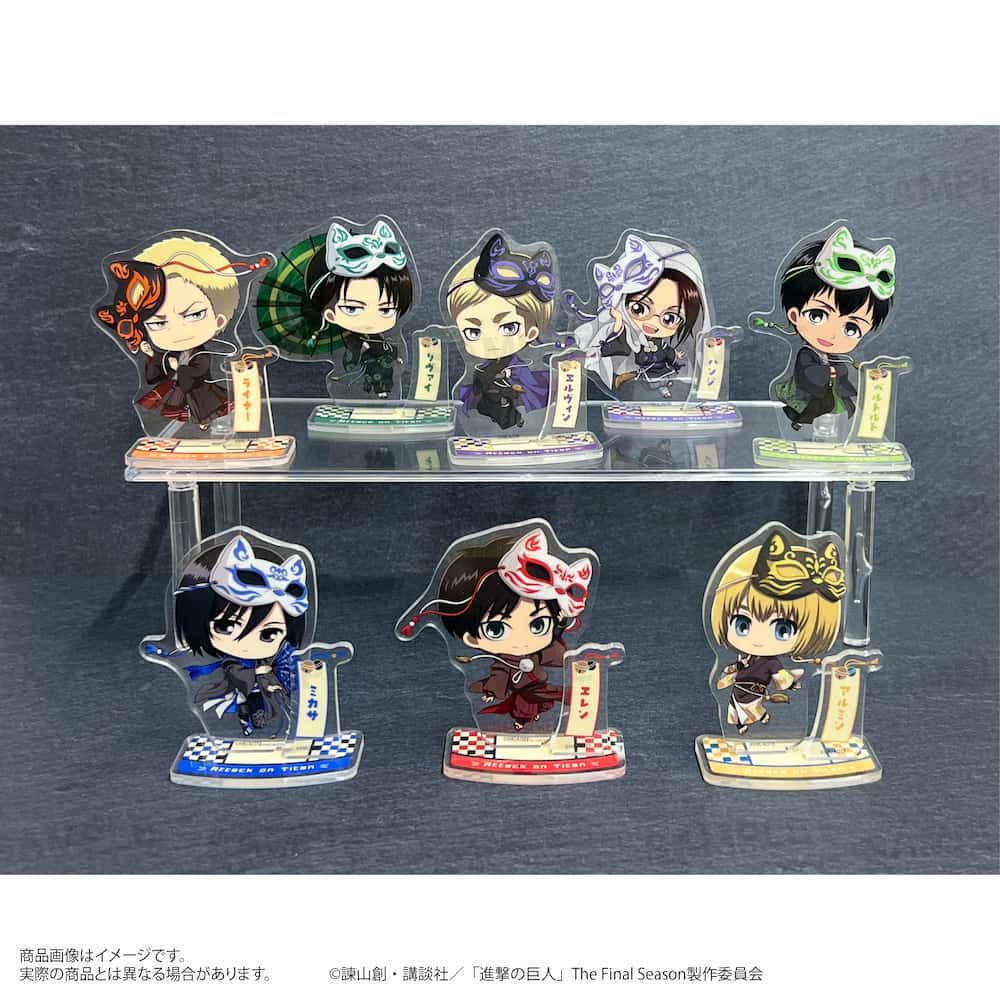 TVアニメ『進撃の巨人』 アクリルスタンド（きゃらほっぴん！）狐面ver. ハンジ