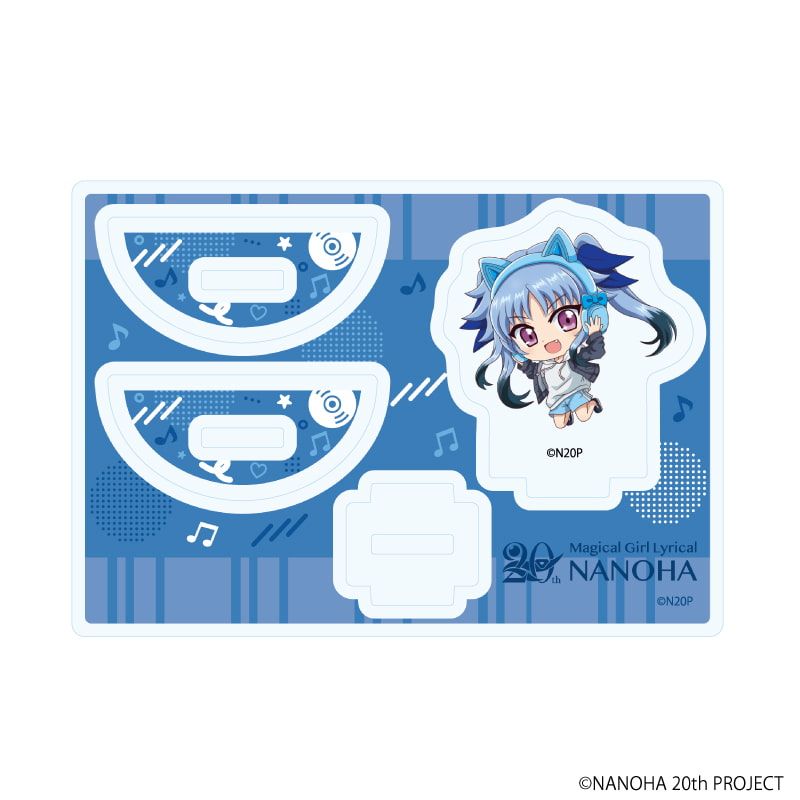 ゆらゆらアクリルスタンド「魔法少女リリカルなのはシリーズ」06/レヴィ(ミニキャライラスト)