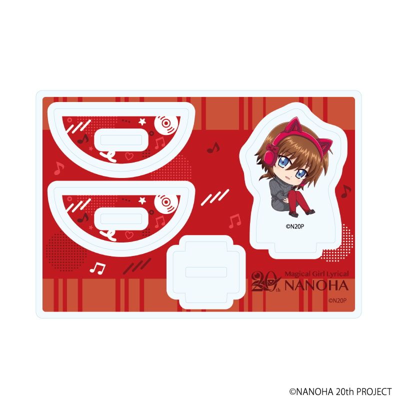 ゆらゆらアクリルスタンド「魔法少女リリカルなのはシリーズ」05/シュテル(ミニキャライラスト)