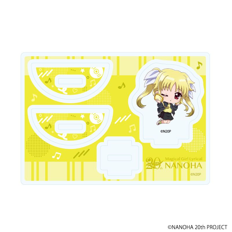 ゆらゆらアクリルスタンド「魔法少女リリカルなのはシリーズ」02/フェイト(ミニキャライラスト)