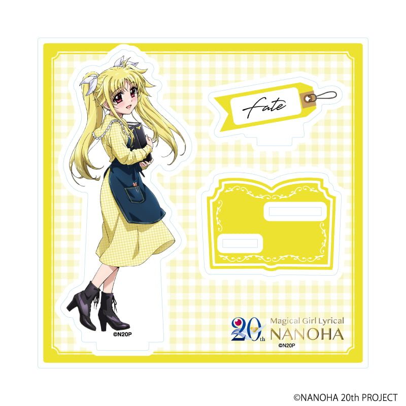 アクリルスタンドプレート「魔法少女リリカルなのはシリーズ」02/フェイト(描き下ろしイラスト)