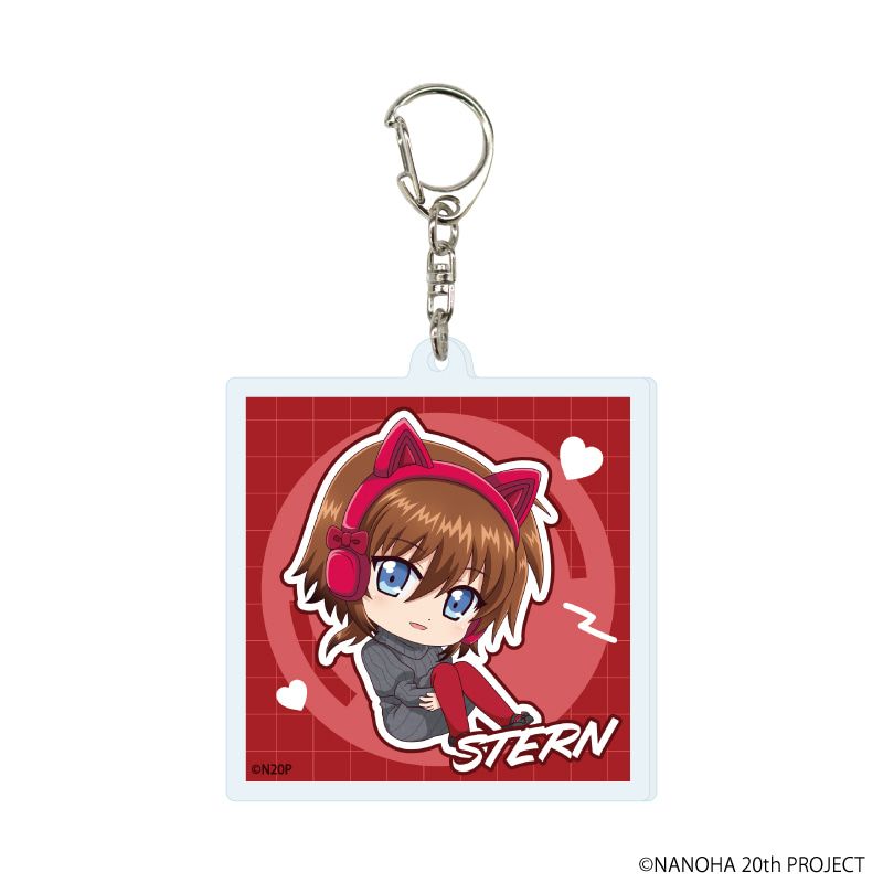 アクリルキーホルダー「魔法少女リリカルなのはシリーズ」12/コンプリートセット(全6種)(ミニキャライラスト)