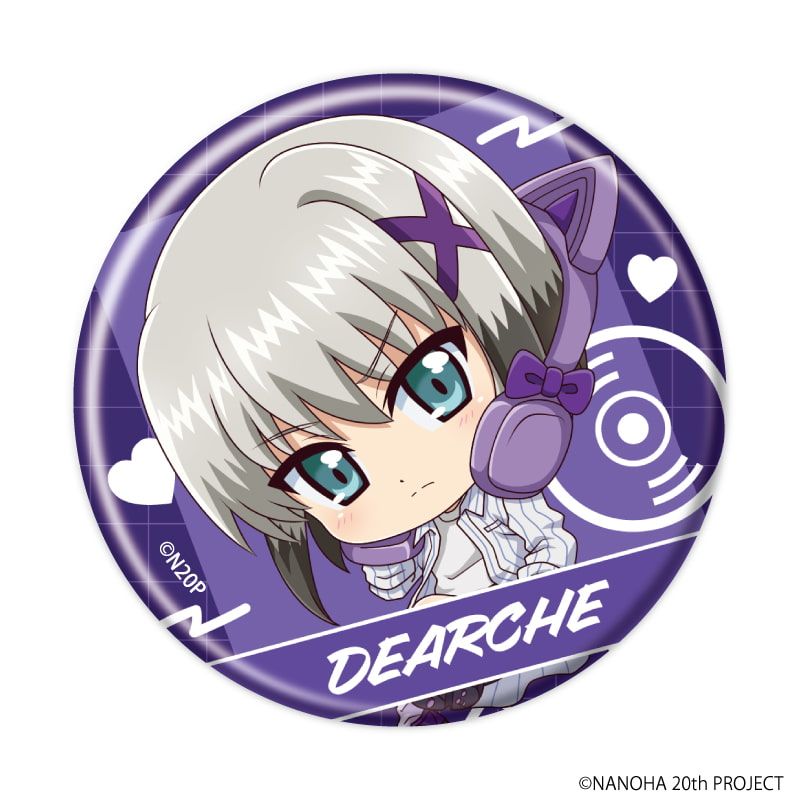 缶バッジ「魔法少女リリカルなのはシリーズ」28/コンプリートセット(全6種)(ミニキャライラスト)