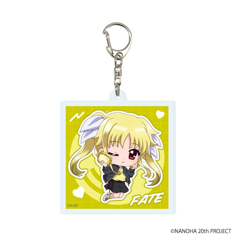 アクリルキーホルダー「魔法少女リリカルなのはシリーズ」12/ブラインド(6種)(ミニキャライラスト)