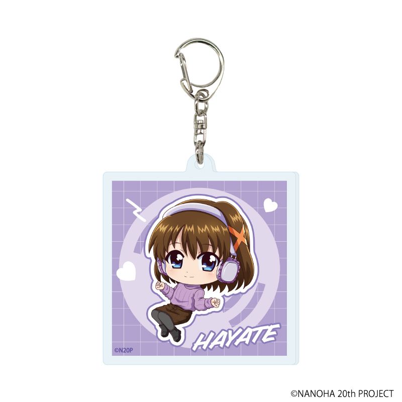 アクリルキーホルダー「魔法少女リリカルなのはシリーズ」12/ブラインド(6種)(ミニキャライラスト)