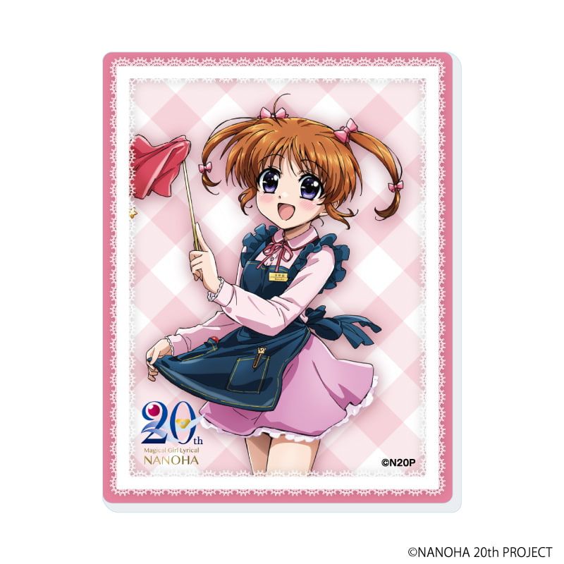 アクリルカード「魔法少女リリカルなのはシリーズ」02/ブラインド(6種)(描き下ろしイラスト)