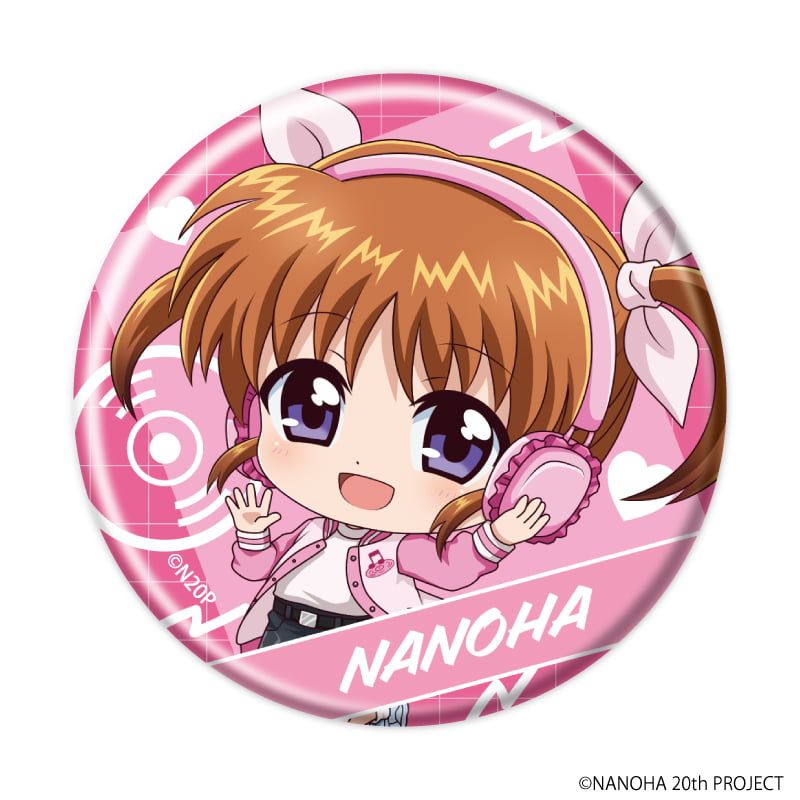 缶バッジ「魔法少女リリカルなのはシリーズ」28/ブラインド(6種)(ミニキャライラスト)