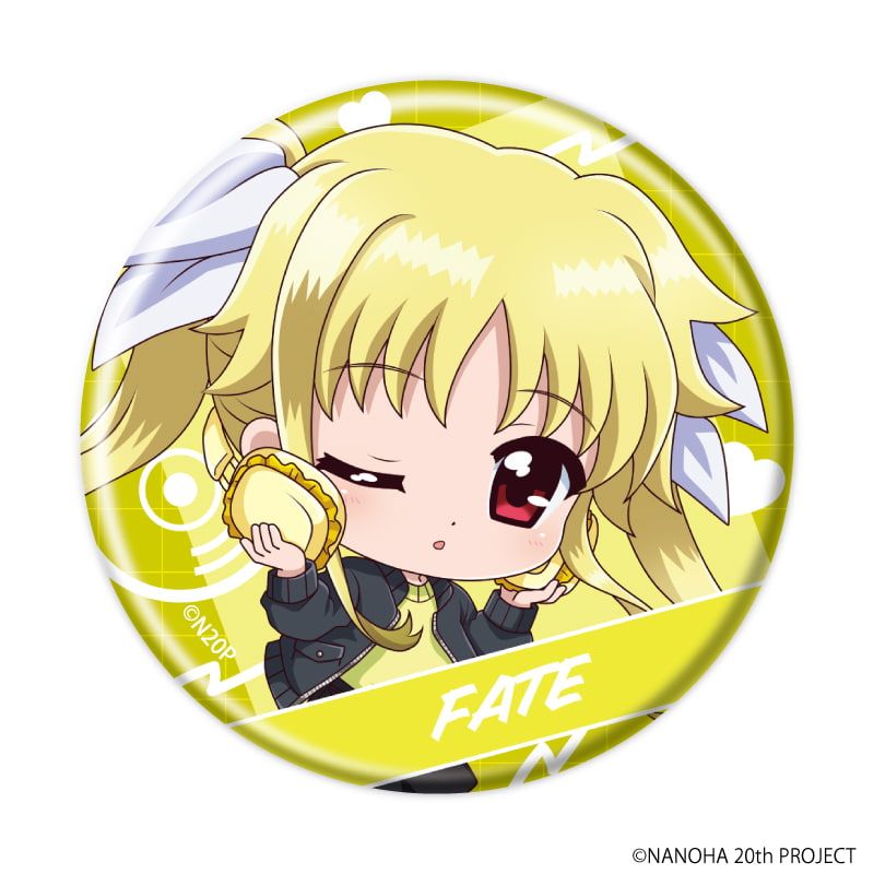 缶バッジ「魔法少女リリカルなのはシリーズ」28/ブラインド(6種)(ミニキャライラスト)