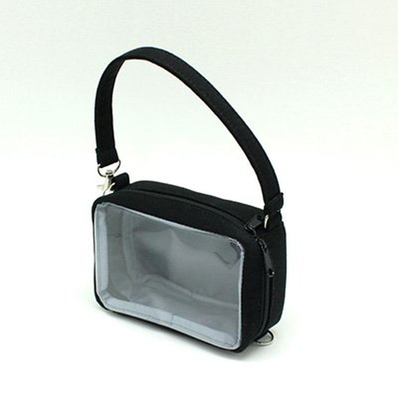 ミニぬいポーチ　Sサイズ　ブラック 【推し活】