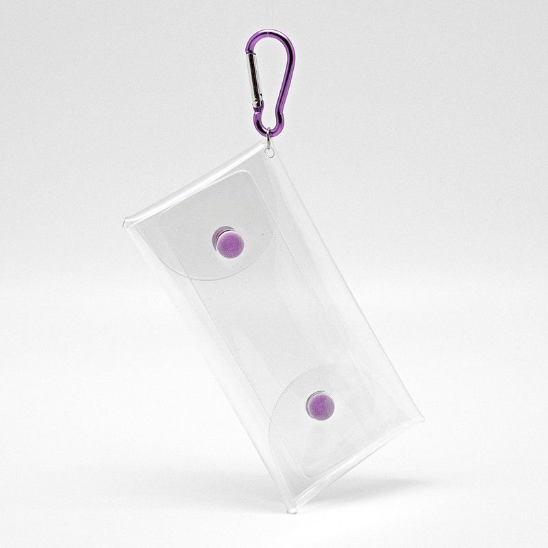 クリアマルチケース　パープル 【推し活】