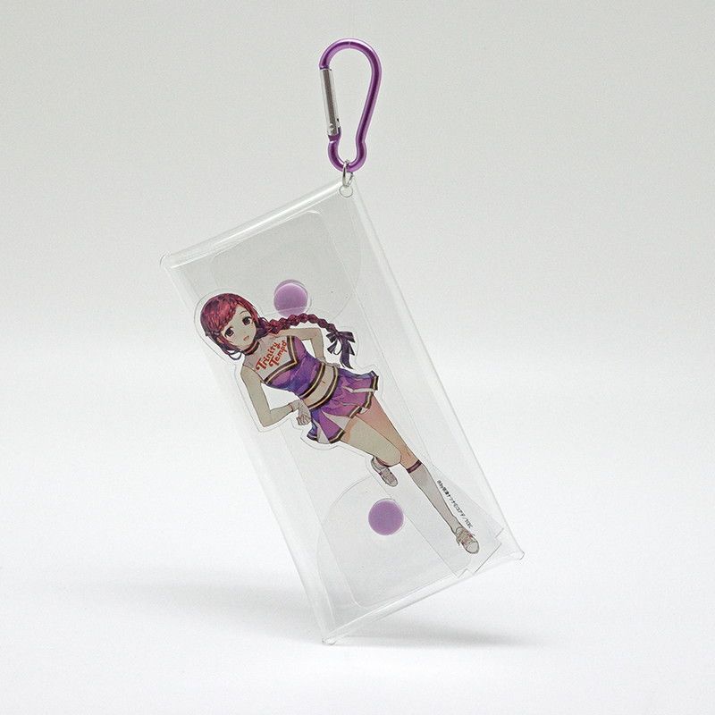 クリアマルチケース　パープル 【推し活】