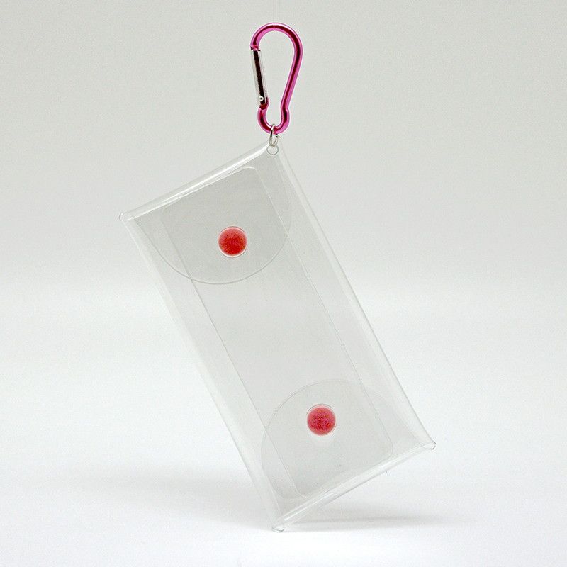 クリアマルチケース　ピンク 【推し活】