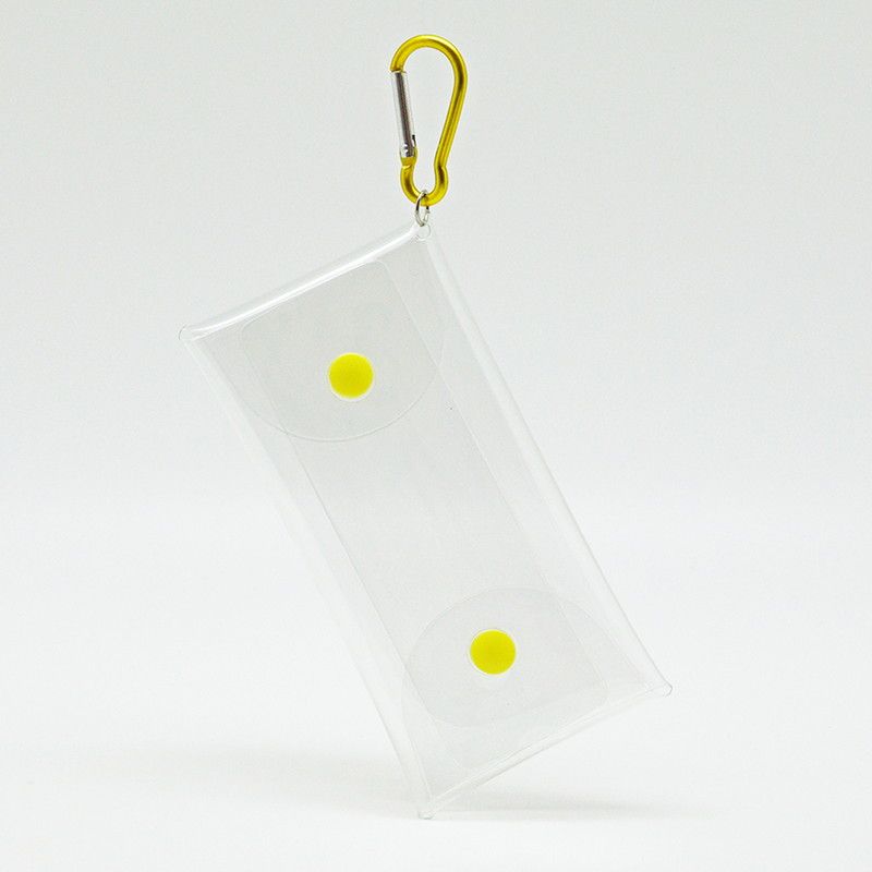 クリアマルチケース　イエロー 【推し活】