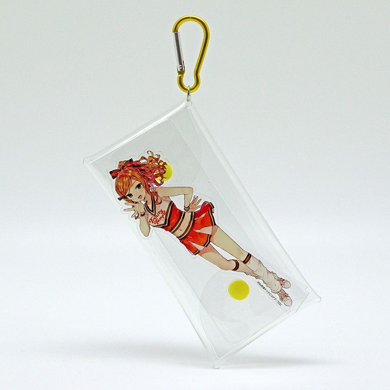 クリアマルチケース　イエロー 【推し活】