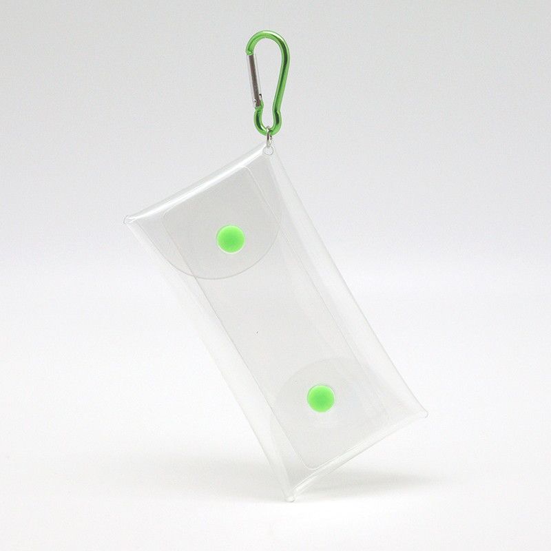 クリアマルチケース　グリーン 【推し活】