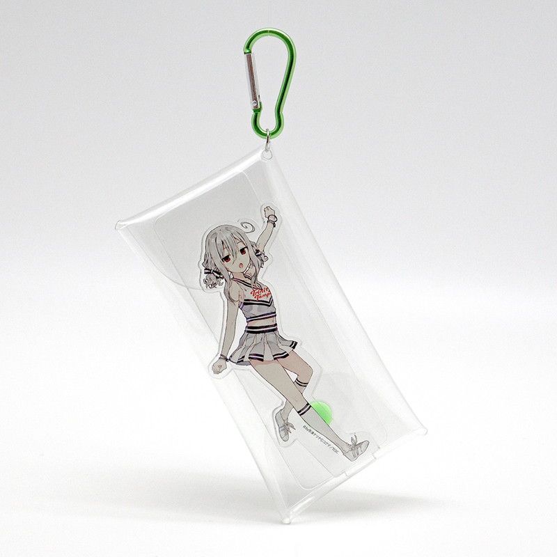 クリアマルチケース　グリーン 【推し活】