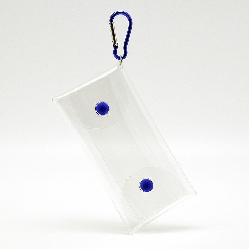 クリアマルチケース　ブルー 【推し活】