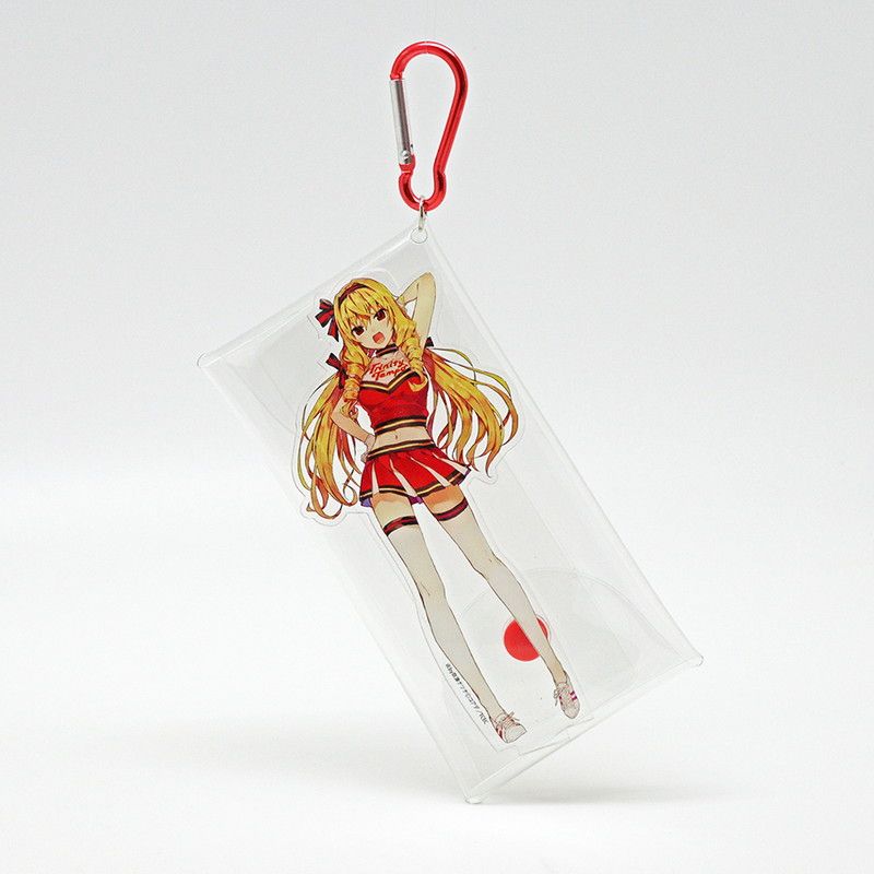 クリアマルチケース　レッド 【推し活】