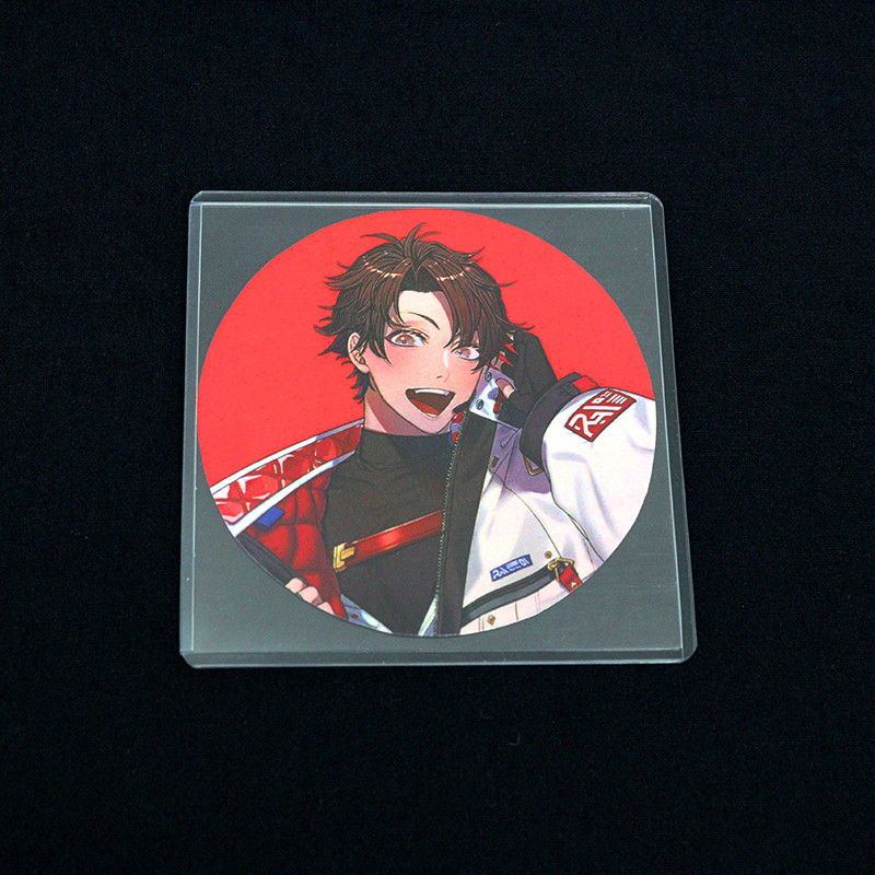 フタ付き硬質ケース　コースターサイズ 【推し活】