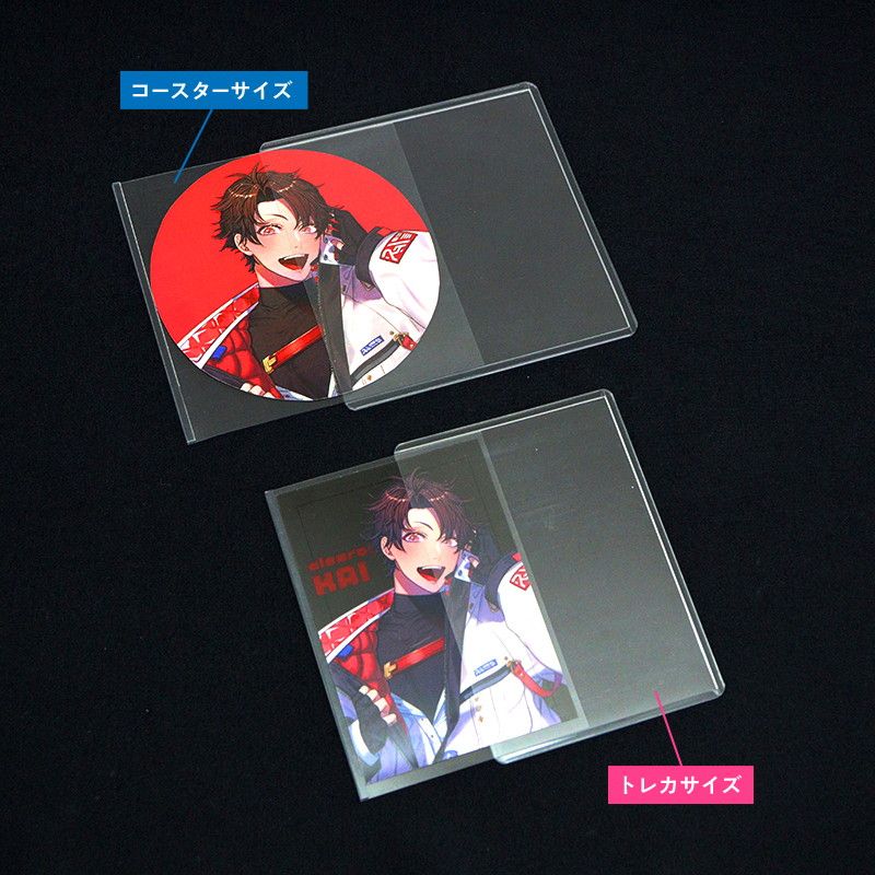 フタ付き硬質ケース　コースターサイズ 【推し活】