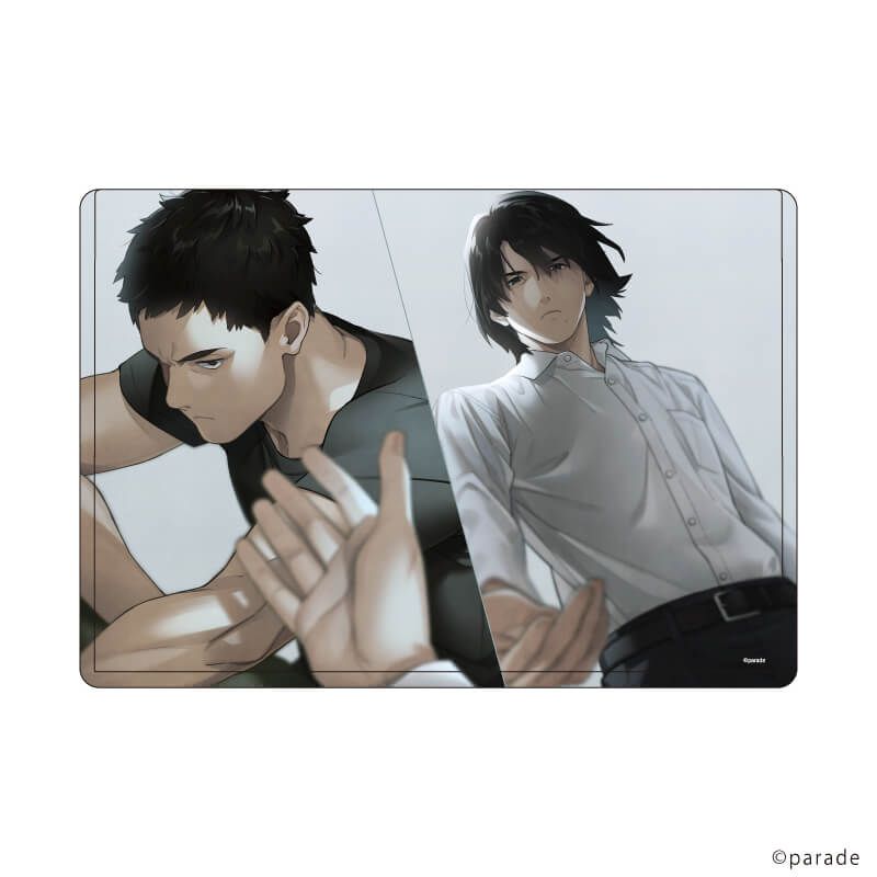 キャラクリアケース「lesson」01/河内 健人&芳野 啓史(公式イラスト)