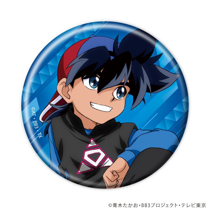 缶バッジ「爆転シュート ベイブレード Gレボリューション」18/ブラインド(8種)(描き下ろしイラスト)