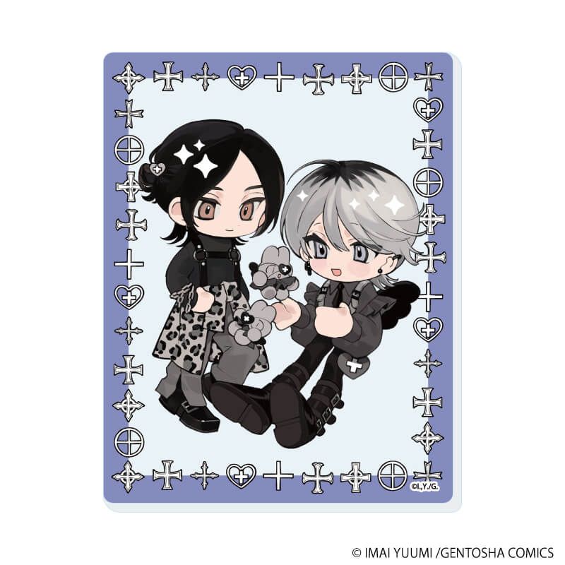 アクリルカード「弱虫オメガは溺愛されたい」01/ブラインド(5種)(描き下ろしイラスト)